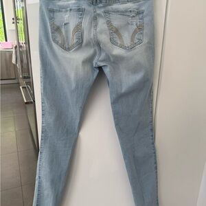 Hollister Blue Skinny Jeans with Soft Stretch